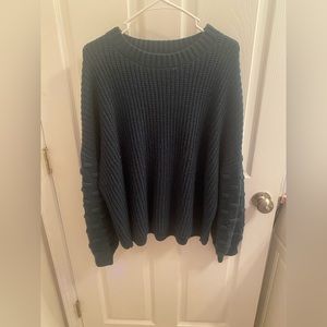 Pink Lily Balloon Sleeve Sweater